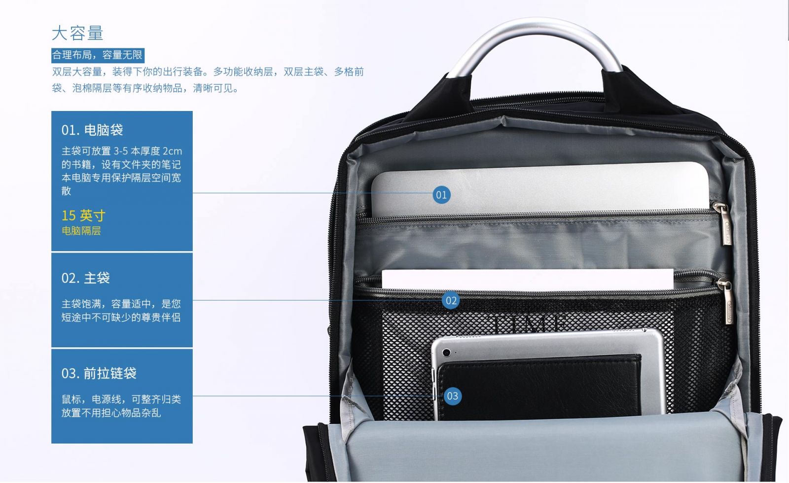 REMAX Tas Laptop Ransel Jinjing 565 Black REMAX Tas Laptop Ransel Jinjing 565 Black
